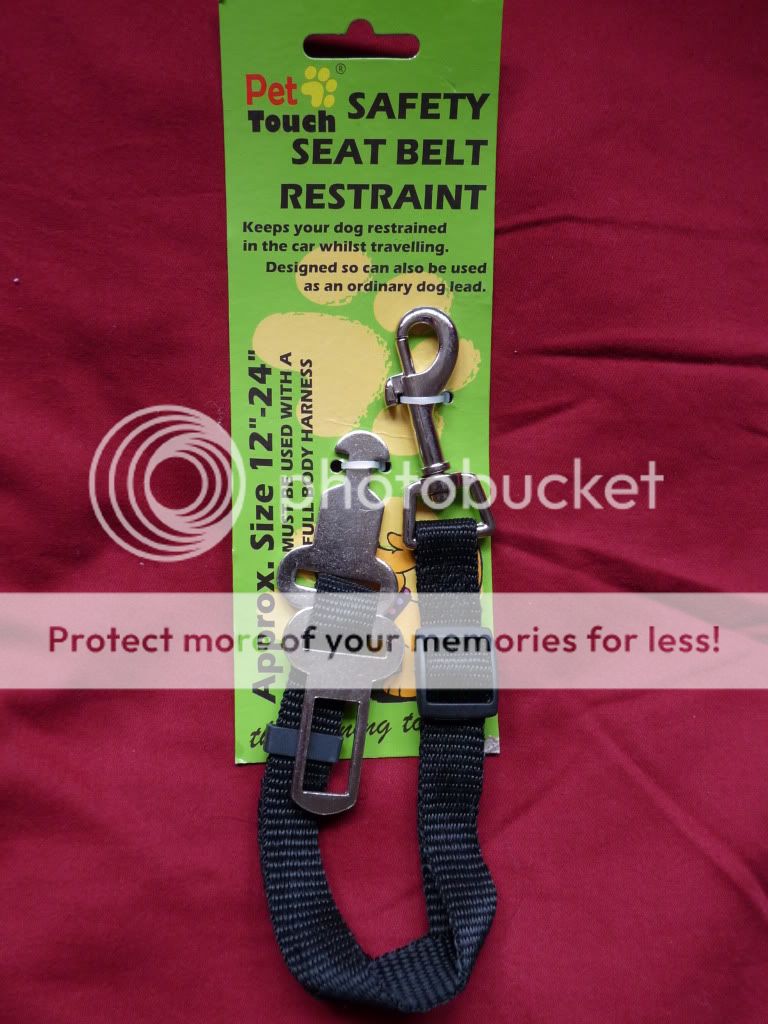 Dog Seat Belt Clip Car Van Harness Restraint 3 Sizes