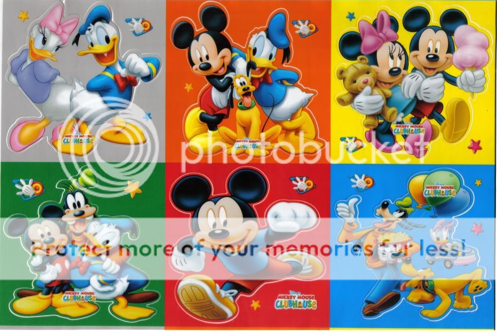 Disney Mouse Goofy Pluto Duck miki mini Wall Sticker  