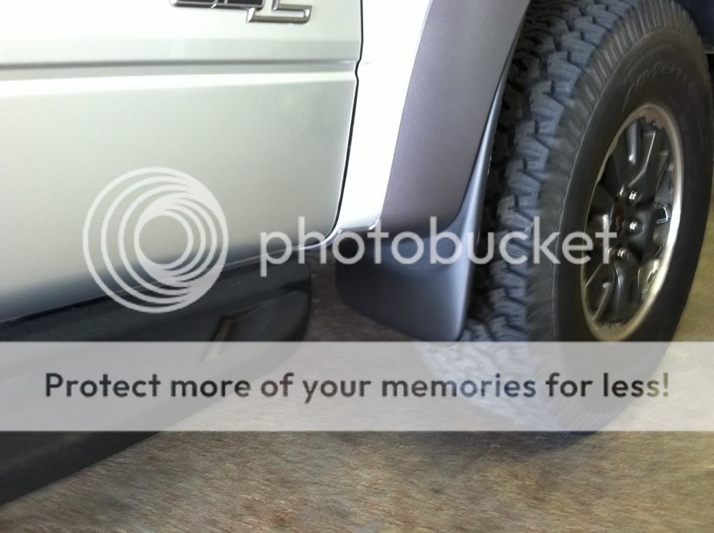 2011 Ford raptor mud flaps #5